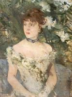 Morisot, Berthe - Young Woman Dressed for the Ball